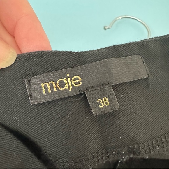 MAJE Macramé-Embroidered Set Top & Pants SZ M US 6 - Picture 8 of 15